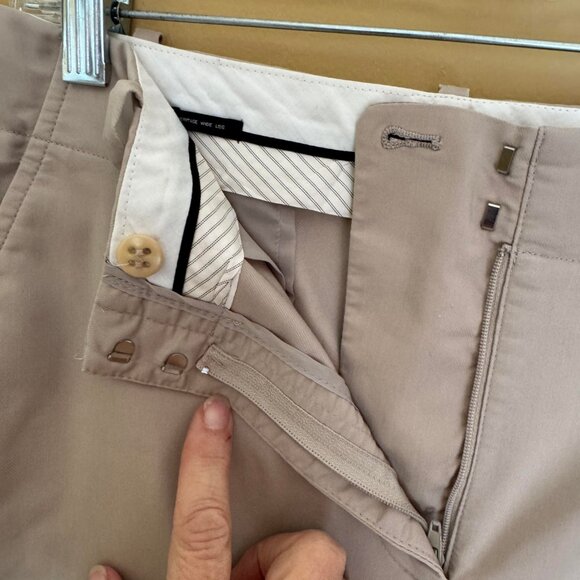 Talbots dress slacks, tan, size 6 - Picture 6 of 9